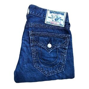 TRUE Religion Jeans Size 31 BOOT CUT Blue